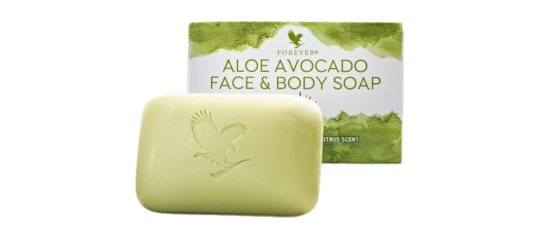 Forever Aloe Avocado Face & Body Soap — sapun s aloe verom i uljem avokada za blag i hidratantan osjećaj na koži.